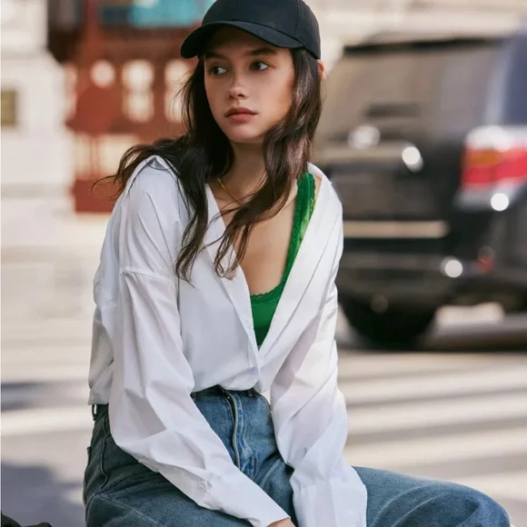 Oversized button down shirt - Picture 4 of 10